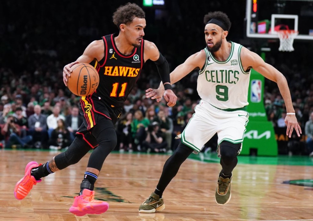 Kann ein glänzend aufgelegter Trae Young die Serie seiner Hawks gegen die Celtics in Spiel 5 nochmal nach Atlanta bringen?