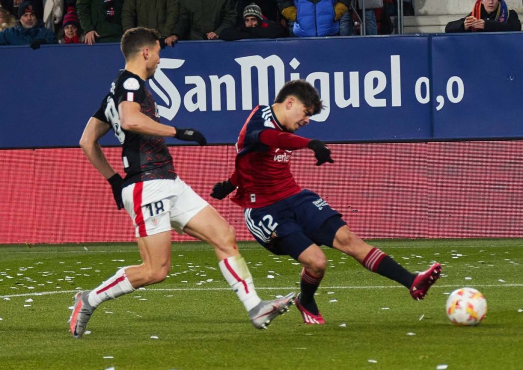 Kann Athletic Bilbao das 0:1 aus dem Hinspiel nun zuhause gegen Osasuna aufholen? © IMAGO / Cordon Press, 01.03.2023 Kann Athletic Bilbao das 0:1 aus dem Hinspiel nun zuhause gegen Osasuna aufholen?