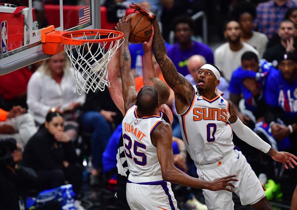 Eliminiert Phoenix die LA Clippers in den NBA-Playoffs? © IMAGO / USA TODAY Network, 22.04.2023 Phoenix Suns LA Clippers Tipp
