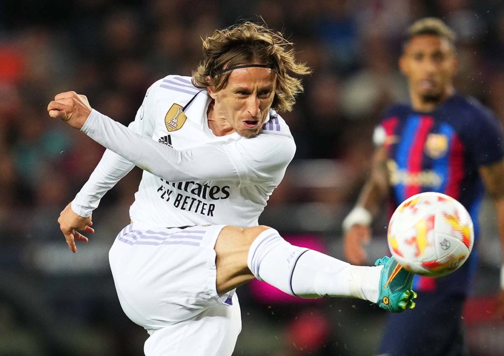 Kann Real Madrid (im Bild: Luka Modric) den Erfolgslauf auch gegen Villarreal fortsetzen? © IMAGO / Pressinphoto, 05.04.2023 Real Madrid Villarreal Tipp