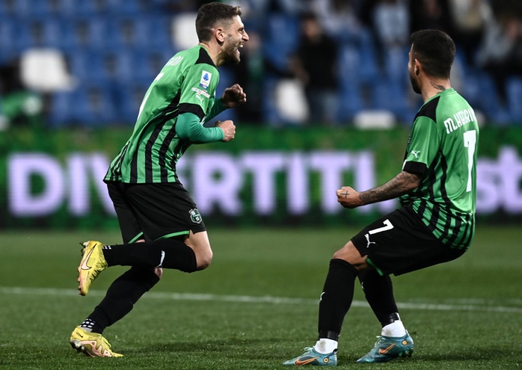 Klammert sich Sassuolo mit einem Sieg gegen den Turin FC nochmal an den Strohhalm Europa? © IMAGO / Gribaudi Image Photo, 17.03.2023 Klammert sich Sassuolo mit einem Sieg gegen den Turin FC nochmal an den Strohhalm Europa?