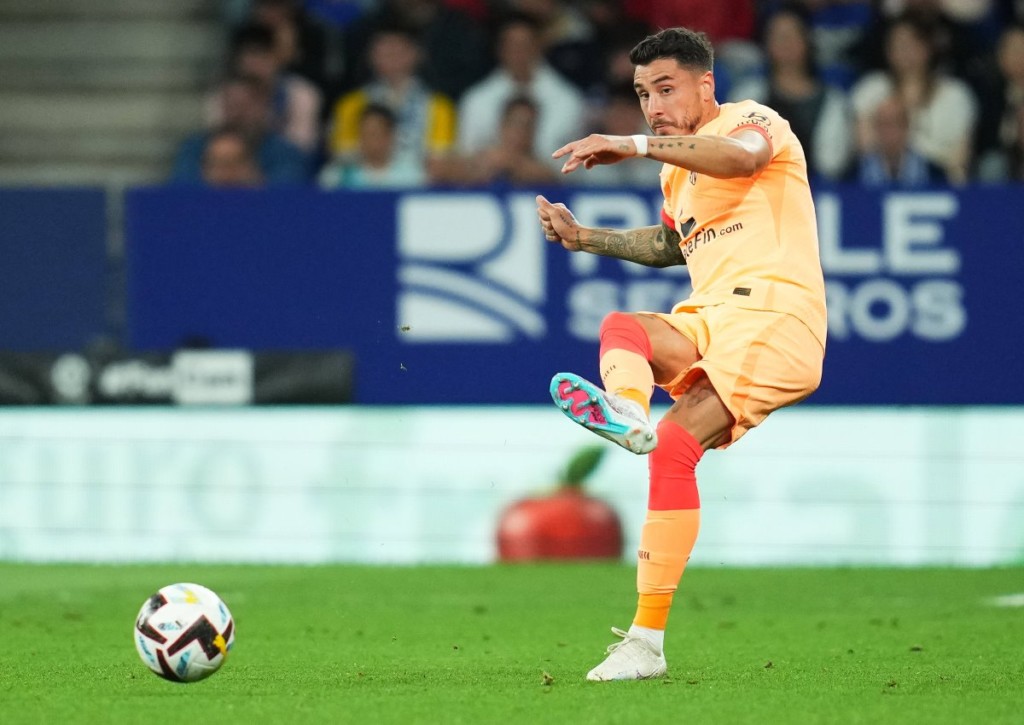 Atletico Madrid (im Bild: Jose Maria Gimenez) hat im Heimspiel gegen Real Sociedad noch die Vizemeisterschaft im Visier.