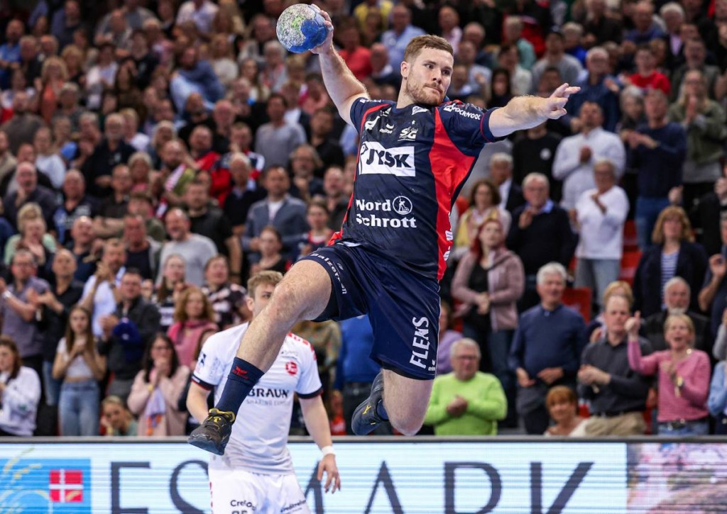 Gewinnt die SG Flensburg Handewitt (im Bild: Johannes Golla) das Topspiel gegen die Füchse Berlin?