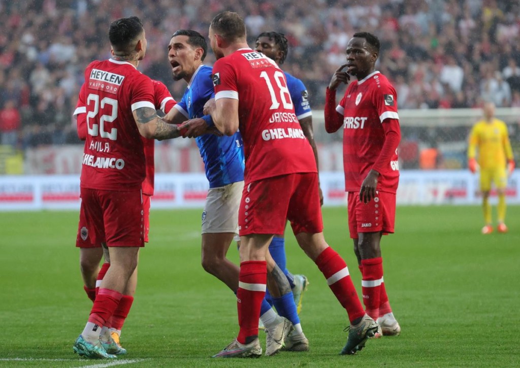 Fallen im womöglich entscheidenden Duell zwischen Genk und Antwerpen viele Tore? © IMAGO / Belga, 07.05.2023 Fallen im womöglich entscheidenden Duell zwischen Genk und Antwerpen viele Tore?