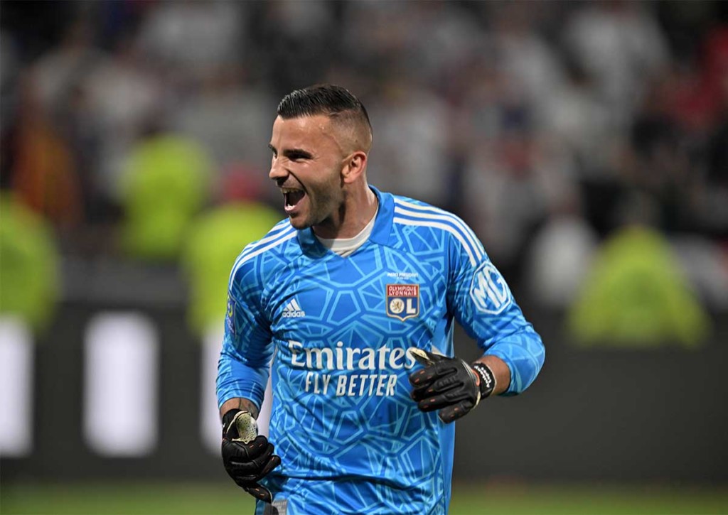 Erwartet uns zwischen Nizza und Lyon (im Bild: Anthony Lopes) ein torarmes Spiel? © IMAGO / PanoramiC, 27.05.2023 Nizza Lyon Tipp