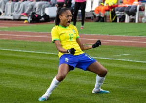 Wird das Match gegen Panama für die Damen von Brasilien (im Bild: Borges) ein Selbstläufer? © IMAGO / Beautiful Sports, 11.04.2023 Brasilien Panama Tipp