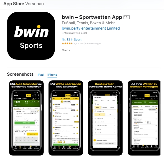 Bwin Sportwetten App