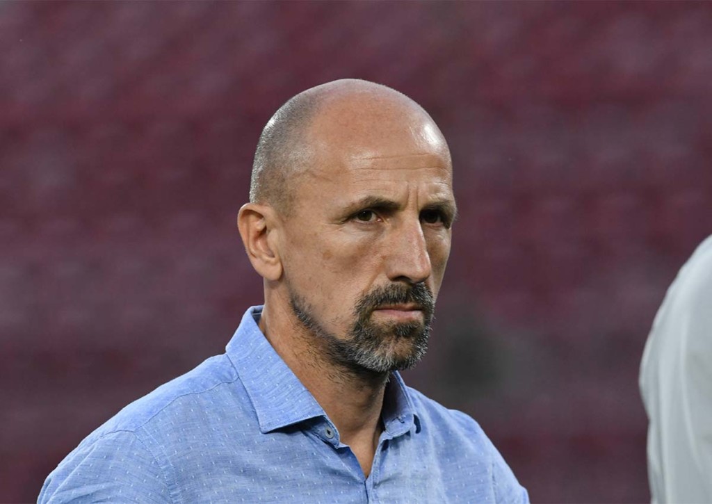 Behält Maribor (im Bild: Damir Krznar) im Hinspiel gegen Birkirkara eine weiße Weste? © IMAGO / Anca Tepei, 25.08.2022 Maribor Birkirkara Tipp