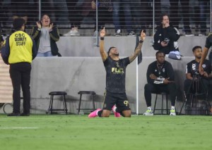 Bleibt LA FC (im Bild: Denis Bouanga) gegen LA Galaxy die Nummer eins in der Stadt der Engel? © IMAGO / USA TODAY Network, 17.05.2023 LA Galaxy Los Angeles FC Tipp