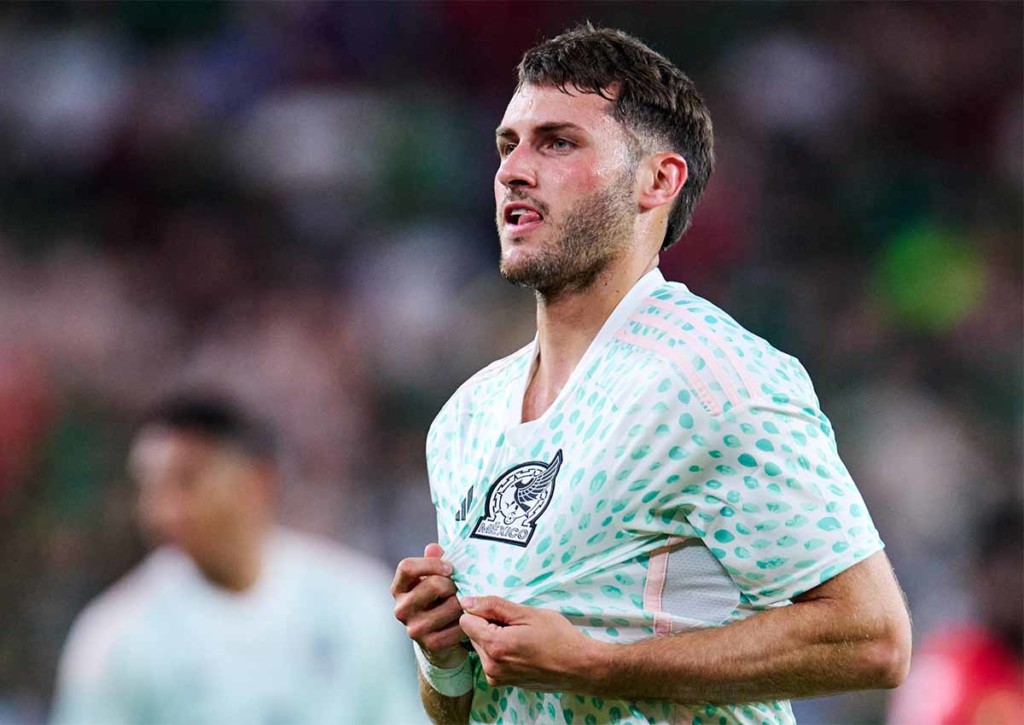 Feiert Mexiko (im Bild: Santiago Gimenez) gegen Katar einen deutlichen Sieg? © IMAGO / Agencia-MexSport, 29.06.2023 Mexiko Katar Tipp