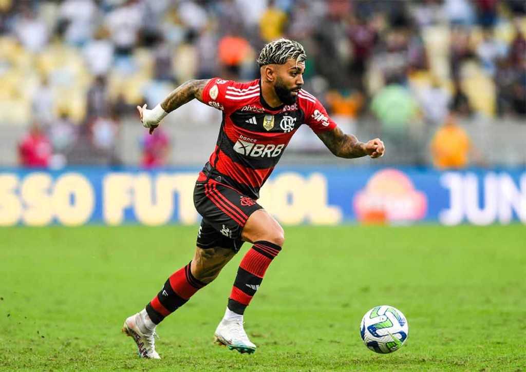Leichtes Spiel für Flamengo (im Bild: Gabriel Barbosa) gegen America MG? © IMAGO / Fotoarena, 16.07.2023 Flamengo America MG Tipp
