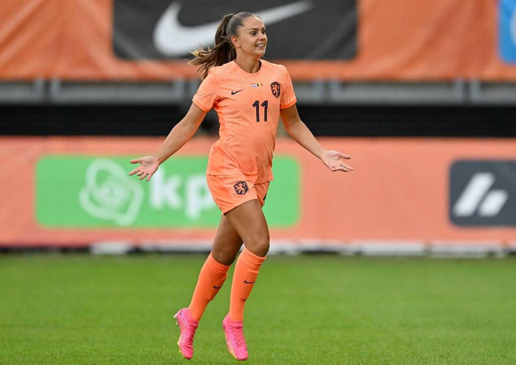 Jubeln die Niederlande (im Bild: Martens) gegen die Damen von Portugal? © IMAGO / Sportpix, 02.07.2023 Niederlande Portugal Tipp