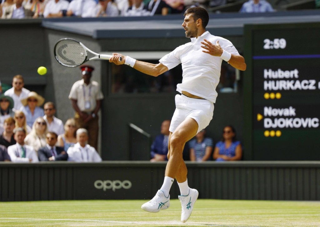 Gewinnt Djokovic gegen Rublev sein 33. Wimbledon-Einzel in Folge?