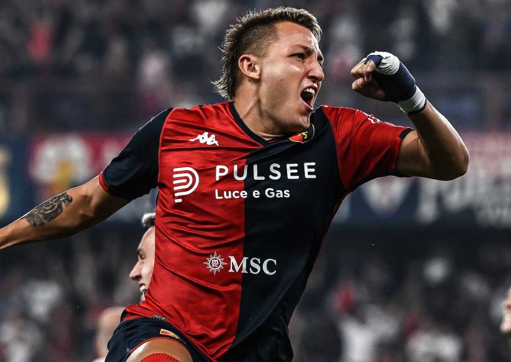 Genua (im Bild: Retegui) wird gegen Fiorentina als das schwächere Team eingeschätzt - gelingt trotzdem der Sieg? © IMAGO / Gribaudi/ImagePhoto, 10.08.2023 Genua Fiorentina Tipp