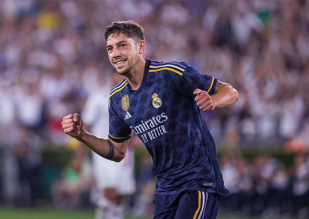 Startet Real Madrid (im Bild: Federico Valverde) mit einem Sieg gegen Athletic Bilbao in die neue Spielzeit? © IMAGO / ZUMA Wire, 23.07.2023 Athletic Bilbao Real Madrid Tipp