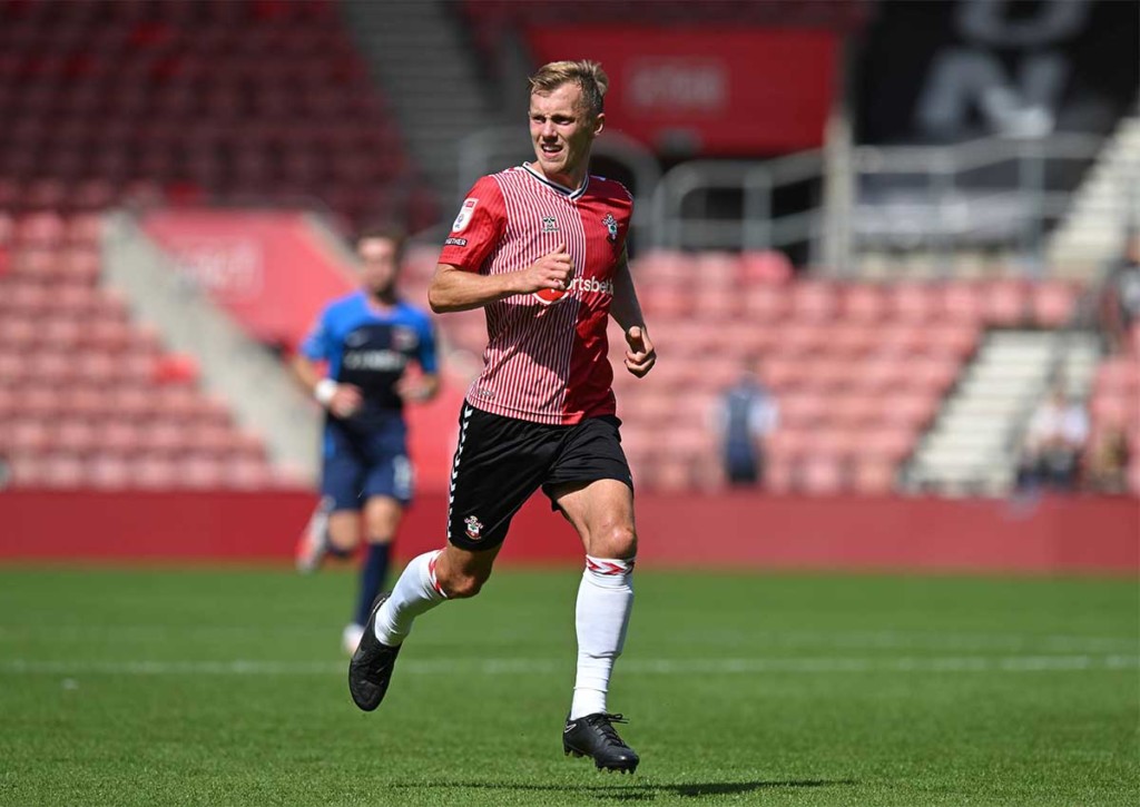Trennen sich Sheffield Wednesday und Southampton (im Bild: James Ward-Prowse) zum Ligaauftakt ohne Sieger? © IMAGO / Pro Sports Images, 29.07.2023 Sheffield Wed Southampton Tipp