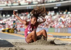 Ist Tara Davis ein heißer Kandidat für Leichtathletik Wetten? © IMAGO / Xinhua 20.08.2023 Leichtathletik Wetten