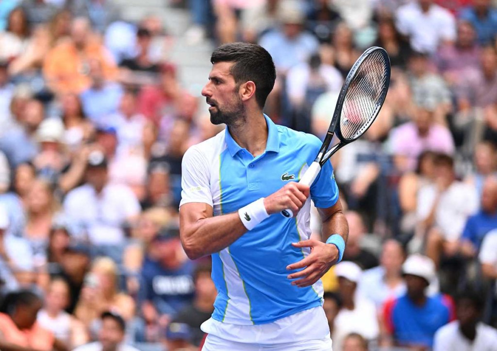 Ist Djokovic für den klaren Außenseiter Djere eine Nummer zu groß? © IMAGO / Buzzie, 26.08.2023 Laslo Djere Novak Djokovic Tipp