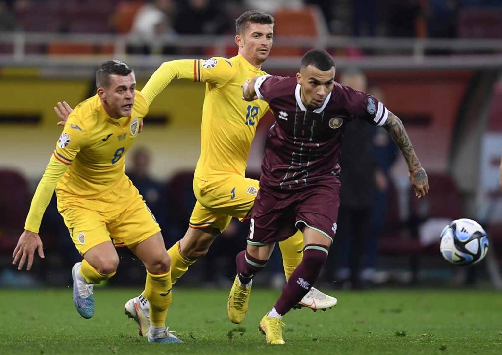 Max Ebong und Weißrussland wollen gegen Andorra einen Sieg feiern! © IMAGO / Nurphoto, 28.03.2023 Andorra vs. Weißrussland Tipp, Prognose & Quoten 09.09.2023 - EM Quali