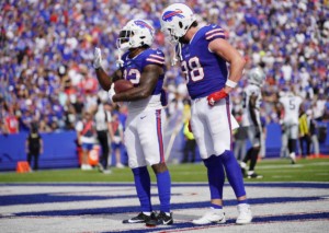 Fügen die Bills den überraschend starken Commanders ihre erste Niederlage zu? © IMAGO / USA Today Network, 17.09.2023 Fügen die Bills den überraschend starken Commanders ihre erste Niederlage zu?