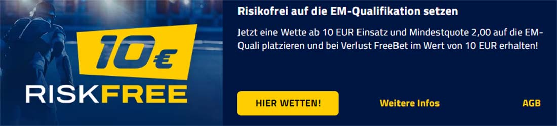 AdmiralBet 10€ risikofrei