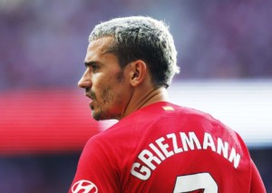 Wie effizient agiert Atletico Madrid (im Bild: Griezmann) gegen Celtic Glasgow? © IMAGO / AFLOSPORT, 08.10.2023 Celtic Glasgow Atletico Madrid Tipp