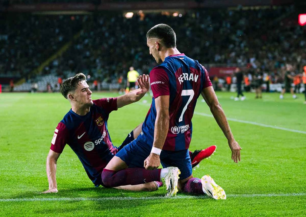 Holt sich Barcelona (im Bild: Torres) im Clasico gegen Real Madrid die Tabellenführung wieder? © IMAGO / Xinhua, 16.09.2023 Barcelona vs. Real Madrid Tipp, Prognose & Quoten 28.10.2023 - La Liga