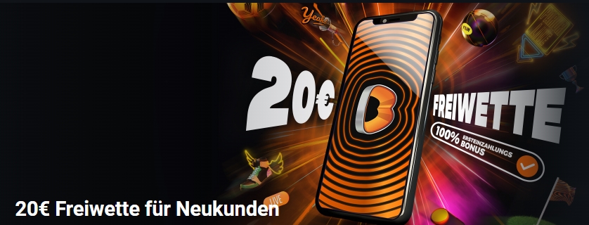 Freiwette für Neukunden bei Betano