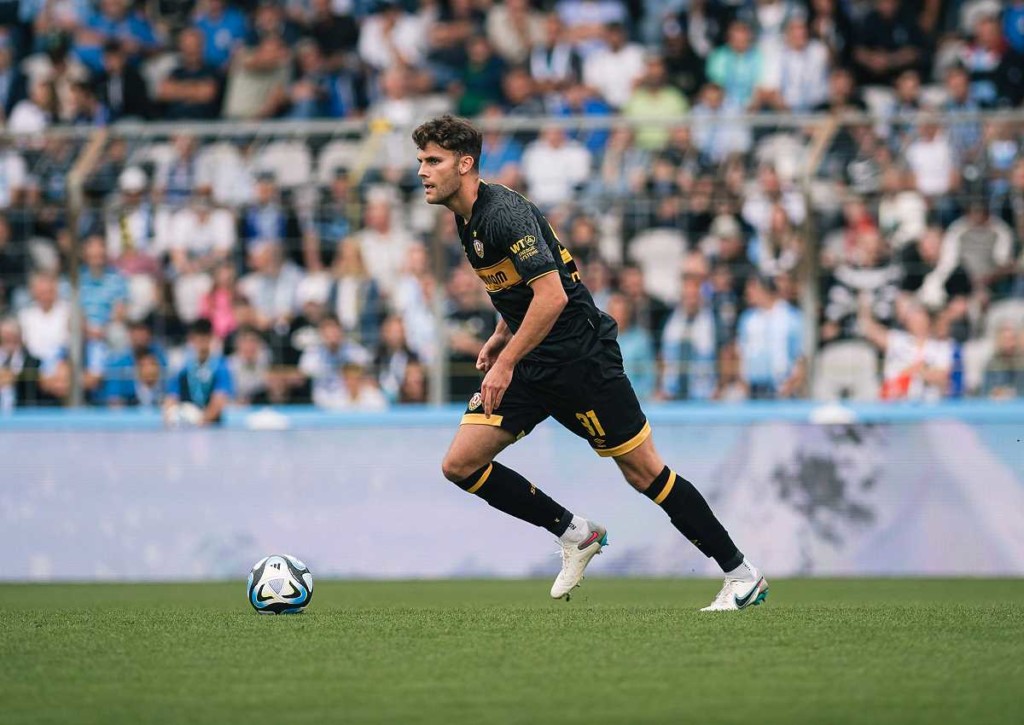 Holt Dresden (im Bild: Lewald) die erwarteten drei Punkte gegen Preußen Münster? © IMAGO / Dennis Hetzschold, 07.10.2023 Dresden Preußen Münster Tipp