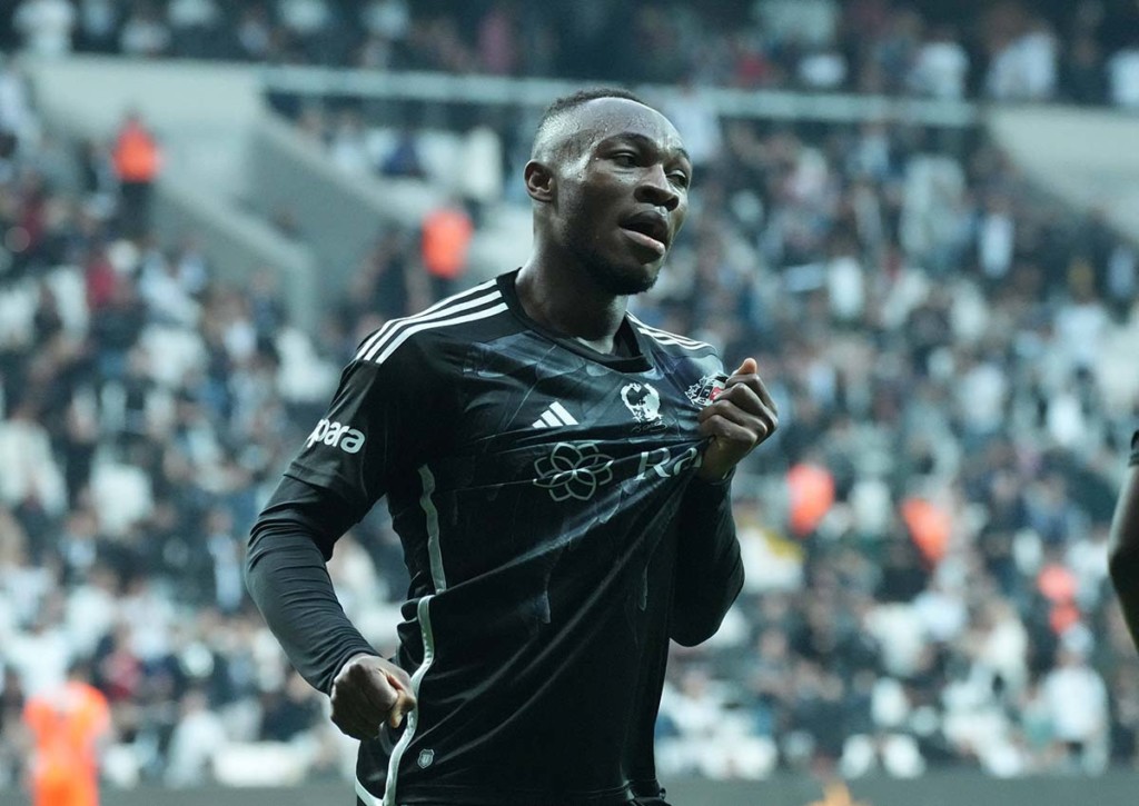 Besiktas (im Bild: Jackson Muleka) peilt gegen Brügge einen Heimsieg an. © IMAGO / Seskim Photo TR, 12.11.2023 Besiktas Brügge Tipp