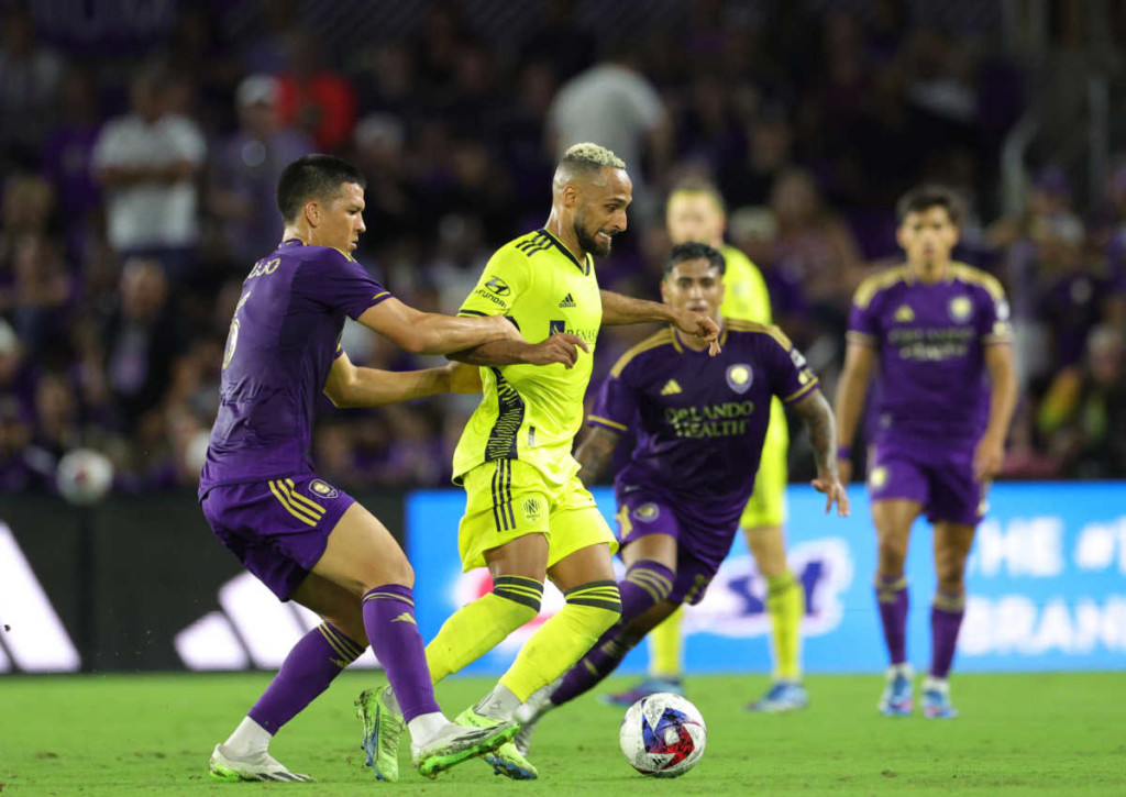 Behauptet Orlando in den MLS Playoffs gegen Nashville den Vorsprung aus dem Hinspiel? © IMAGO / USA Today Network, 30.10.2023 Behauptet Orlando in den MLS Playoffs gegen Nashville den Vorsprung aus dem Hinspiel?