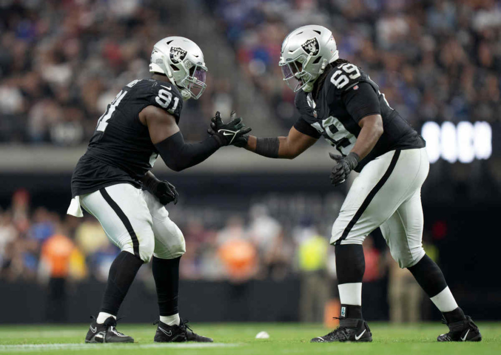 Bestätigen die Raiders gegen die Jets ihren herausragenden Erfolg aus der Vorwoche? © IMAGO / USA Today Network, 05.11.2023 Bestätigen die Raiders gegen die Jets ihren herausragenden Erfolg aus der Vorwoche?