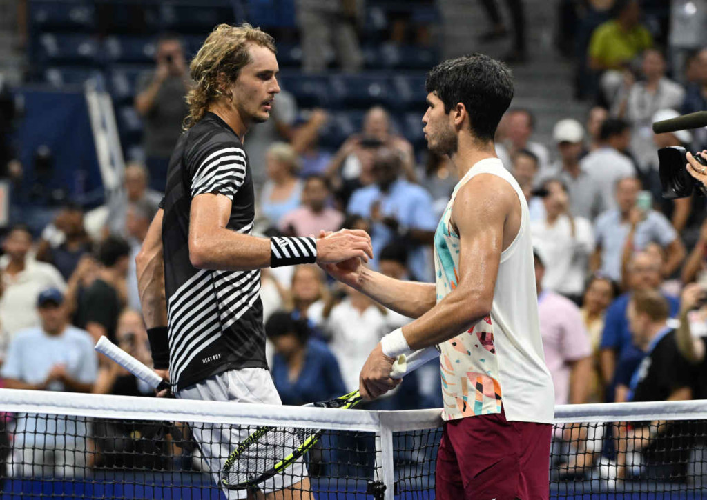 Wer gewinnt den Auftakt bei den ATP Finals zwischen Alcaraz und Zverev? © IMAGO / cover-images, 06.09.2023 Wer gewinnt den Auftakt bei den ATP Finals zwischen Alcaraz und Zverev?