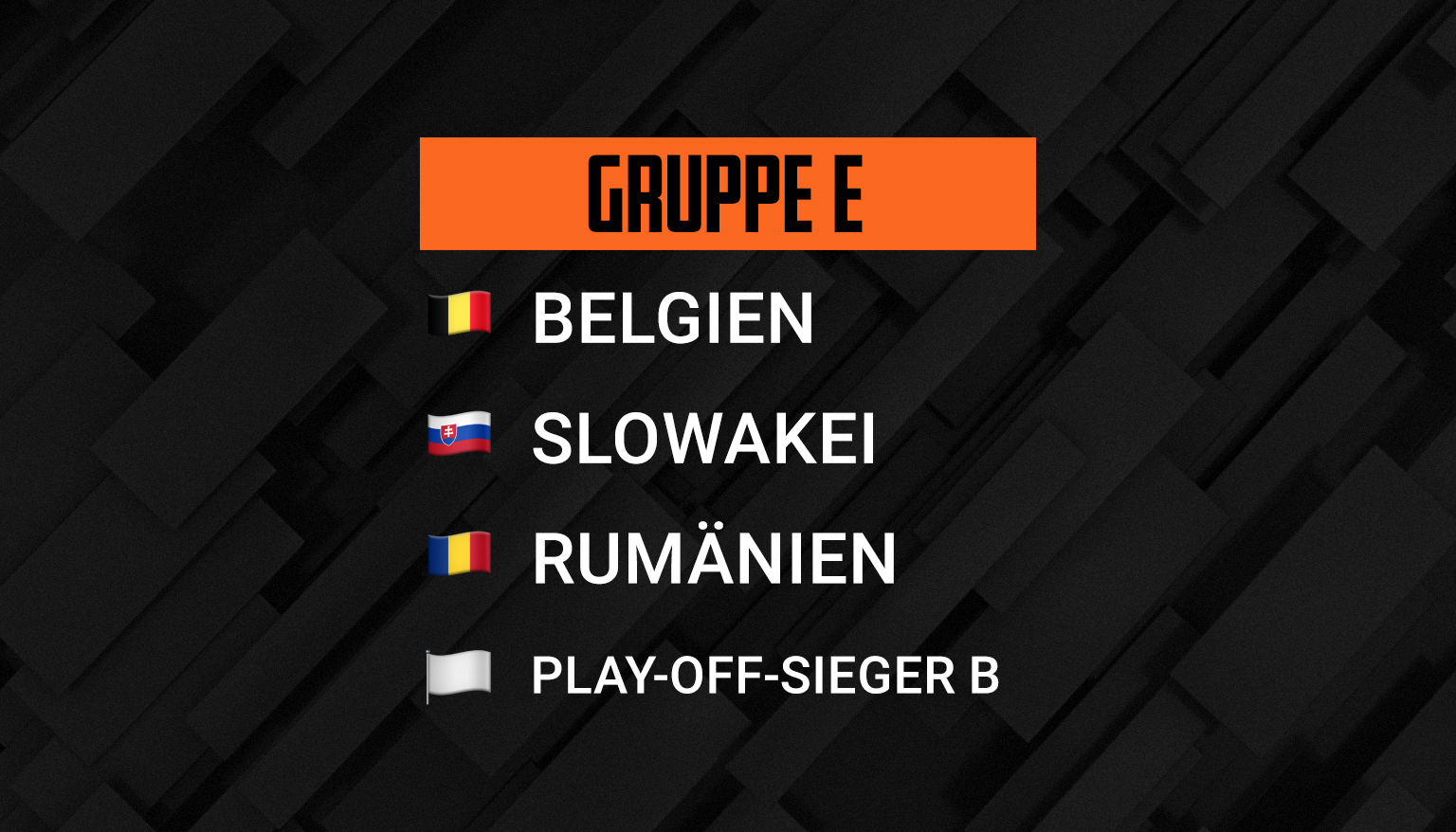 EM 2024 Gruppe E Spielplan, Tabelle, Teams, Wettquoten