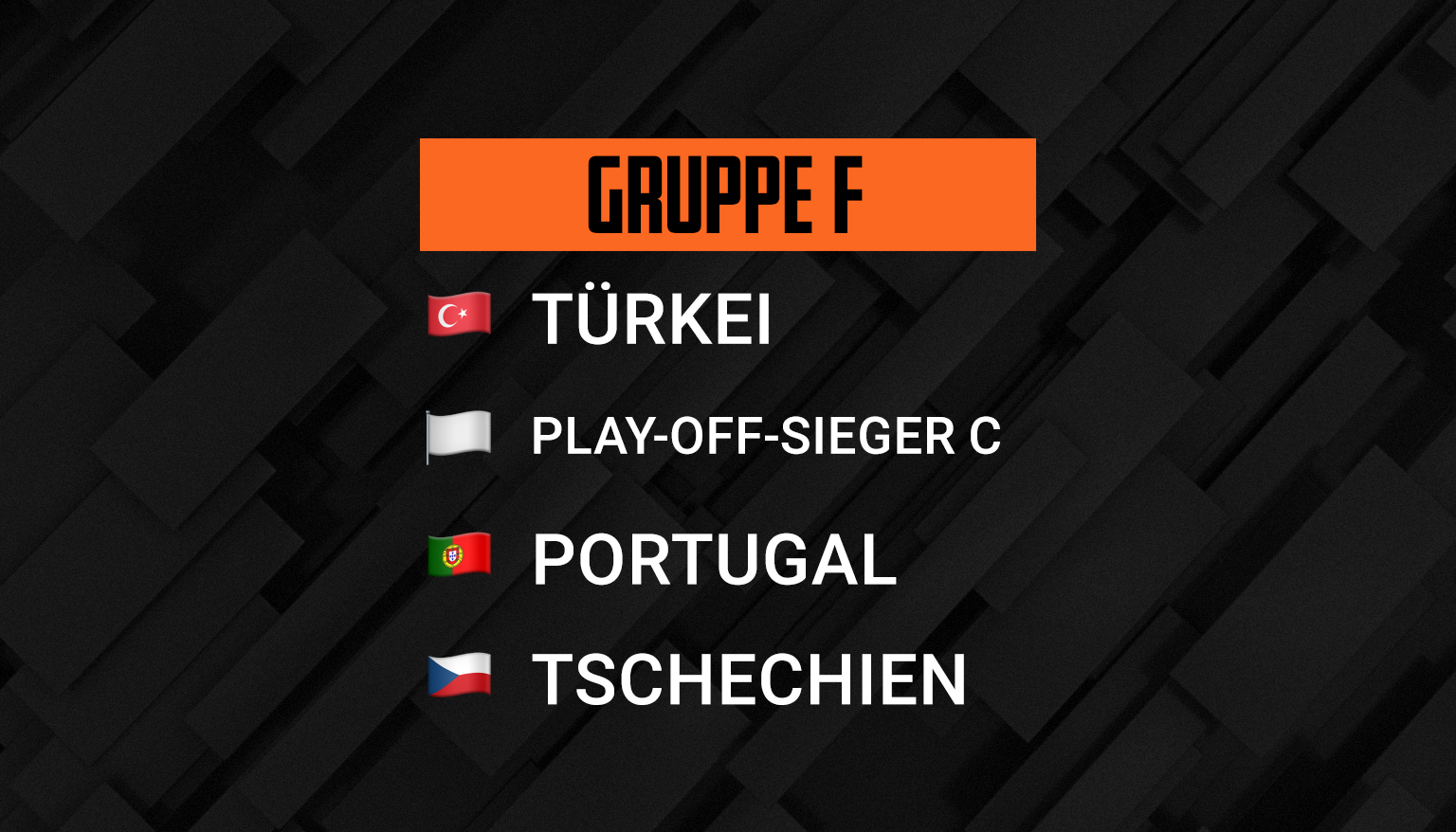EM 2024 Gruppe F Spielplan, Tabelle, Teams, Wettquoten