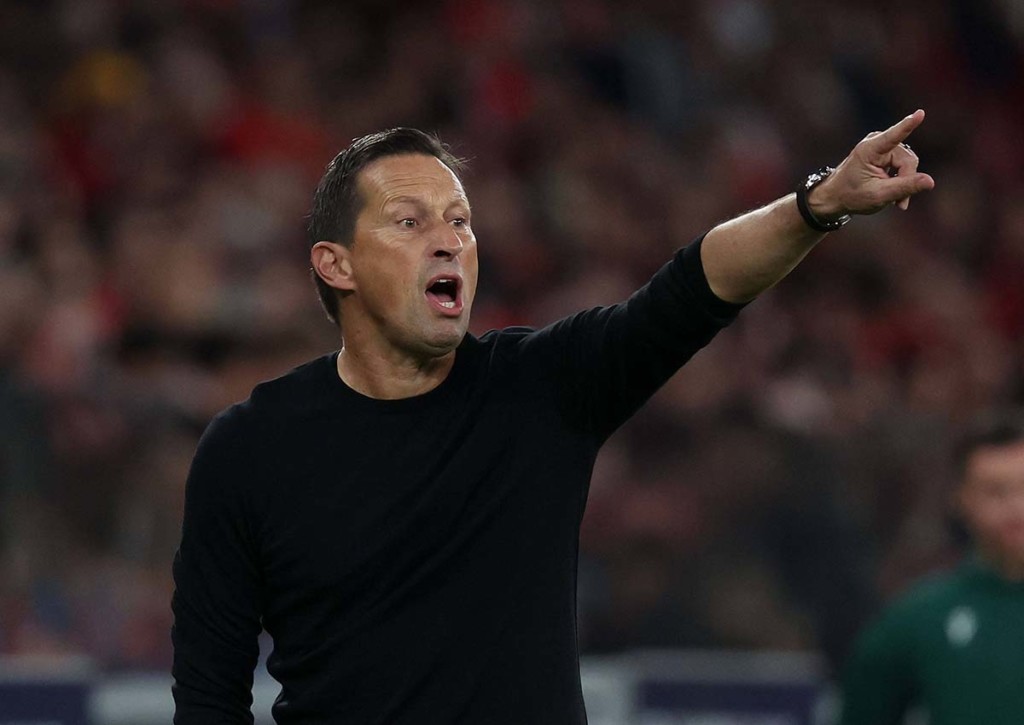 Roger Schmidt will mit Benfica zuhause gegen Famalicao nichts anbrennen lassen. © IMAGO / HMB-Media, 29.11.2023 Benfica Famalicao Tipp