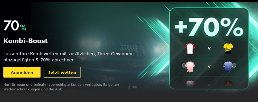 Bet365 Kombiwettenboost