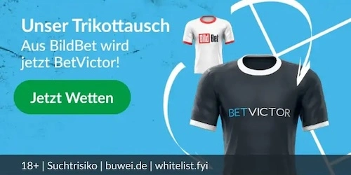 Trikottausch bei BetVictor