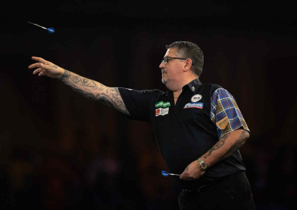 Wird Anderson gegen Dolan im Darts WM-Achtelfinale seiner Favoritenrolle gerecht?