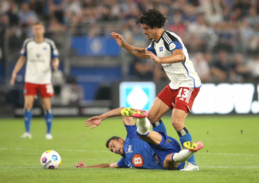 Liefern sich die Hertha und der HSV auch im DFB Pokal ein intensives Match?