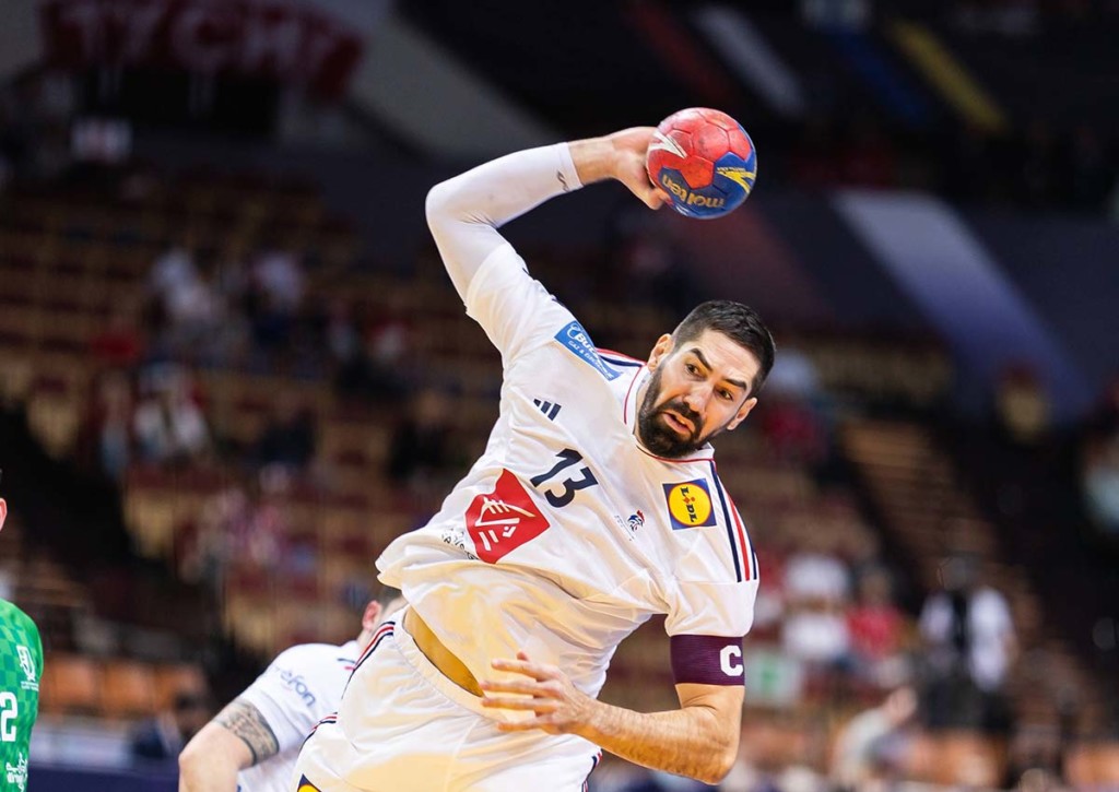 Routinier Nikola Karabatic will mit Frankreich zum Auftaktspiel gegen Nordmazedonien keinerlei Überraschung zulassen. © IMAGO / Mateusz Birecki, 14.01.2023 Frankreich Nordmazedonien Tipp