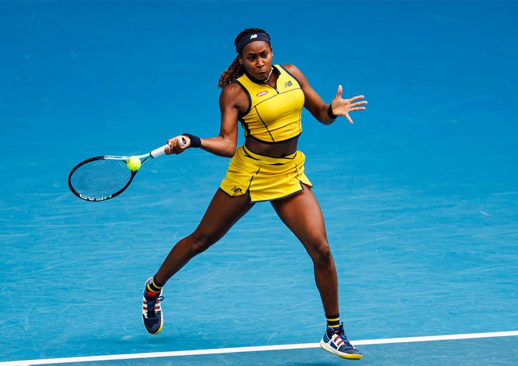 Keinerlei Probleme für Coco im Youngstar-Duell? © IMAGO / USA Today Network, 21.01.2024 Kostyuk Gauff Tipp