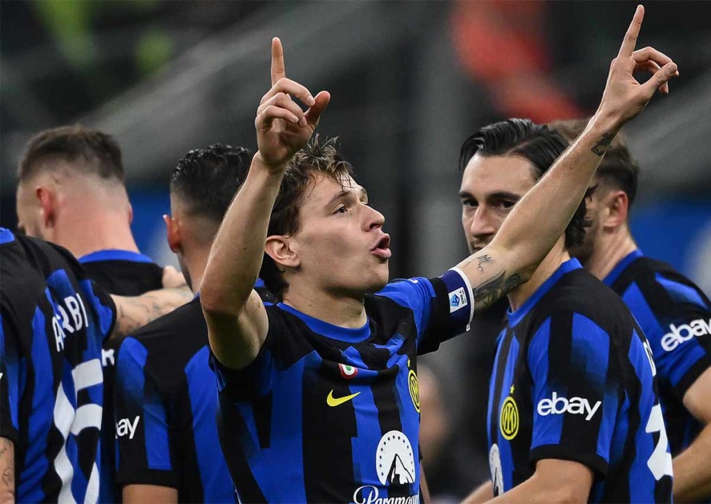 Beendet Inter Mailand (im Bild: Nicolo Barella), durch einen Sieg gegen Hellas Verona, die Hinrunde an der Tabellenspitze? © IMAGO / Gribaudi/ImagePhoto, 23.12.2023 Inter Mailand Hellas Verona Tipp