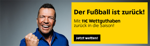 IW 11 € Gratiswettguthaben zum BL Restart