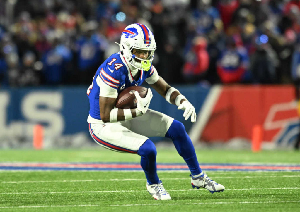 Überzeugt Diggs (im Bild) für die Bills gegen die Kansas City Chiefs? © IMAGO / USA TODAY Network, 15.01.2024 Buffalo Bills Kansas City Chiefs Tipp