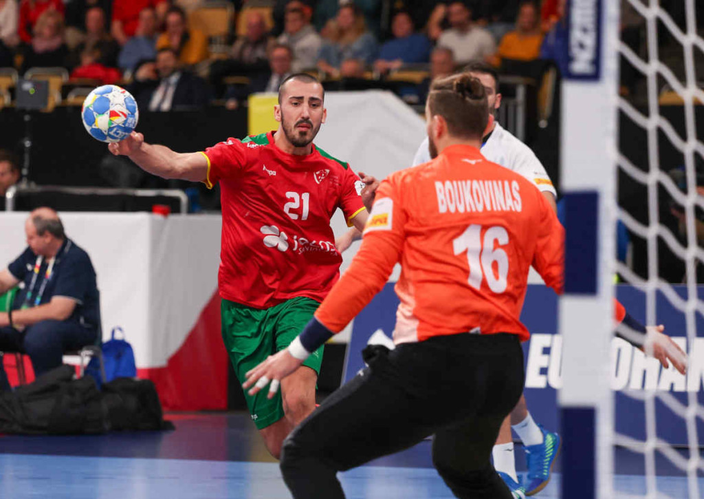 Gelingt Portugal (im Bild: Leonel Ferndes) gegen Tschechien der zweite Sieg bei der Handball EM 2024?