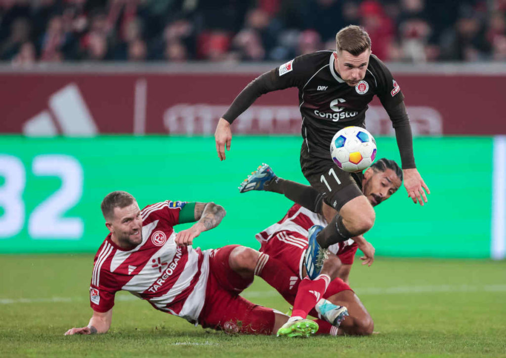 Behält St. Pauli (im Bild: Jojo Eggestein) auch im DFB Pokal gegen St. Pauli die Oberhand? © IMAGO / RHR-Foto, 27.01.2024 Behält St. Pauli (im Bild: Jojo Eggestein) auch im DFB Pokal gegen St. Pauli die Oberhand?