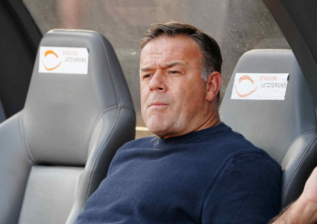 Foto Manuel Geisser 07.10.2023 Fussball Herren Super League FC Zuerich - FC Winterthur 3:2 Bild : Patrick Rahmen Trainer Stoppt Coach Patrick Rahmen (Winterthur) den Aufwärtstrend seines Ex-Vereins FC Basel?