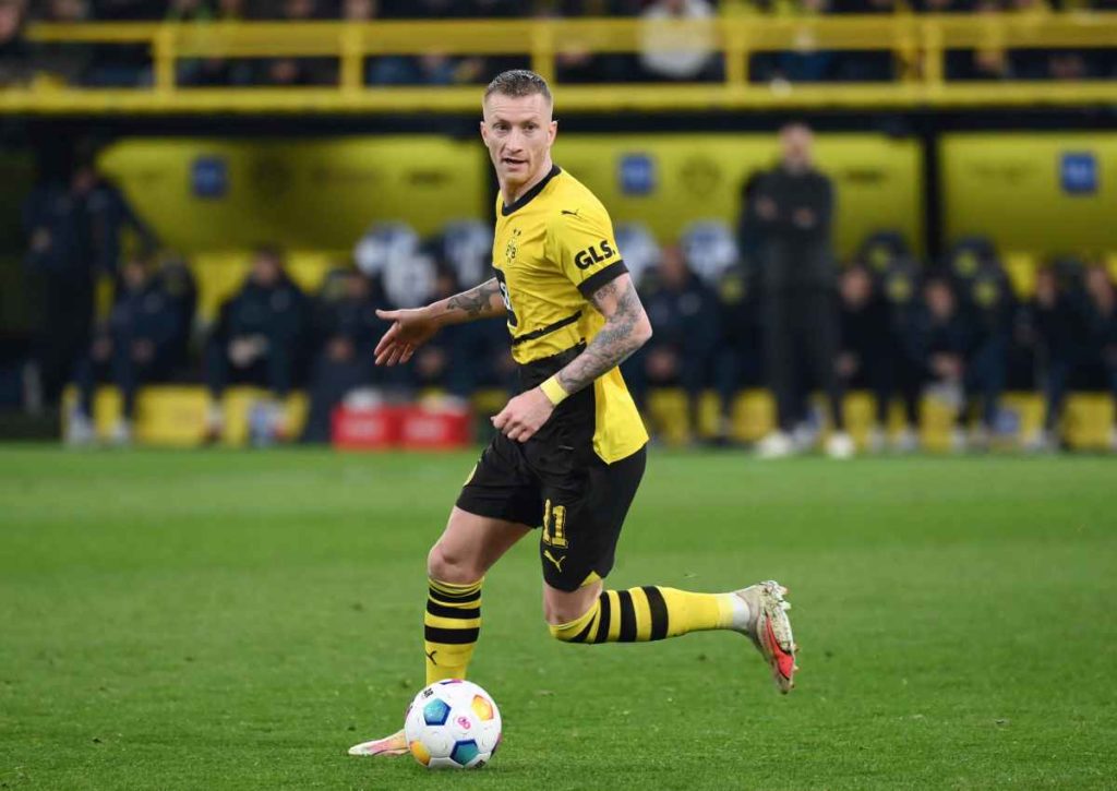 Setzt sich Dortmund (im Bild: Reus) gegen Union Berlin durch? © IMAGO / Team 2, 25.02.2024 Union Berlin Dortmund Tipp