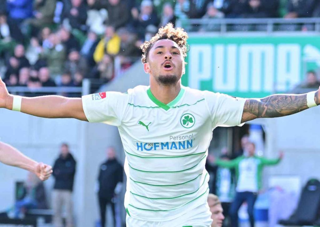 Jubelt Sieb (Fürth) am 24. Spieltag der 2. Bundesliga? © IMAGO / Zink, 25.02.2024 2. Bundesliga 24. Spieltag Wett-Tipps